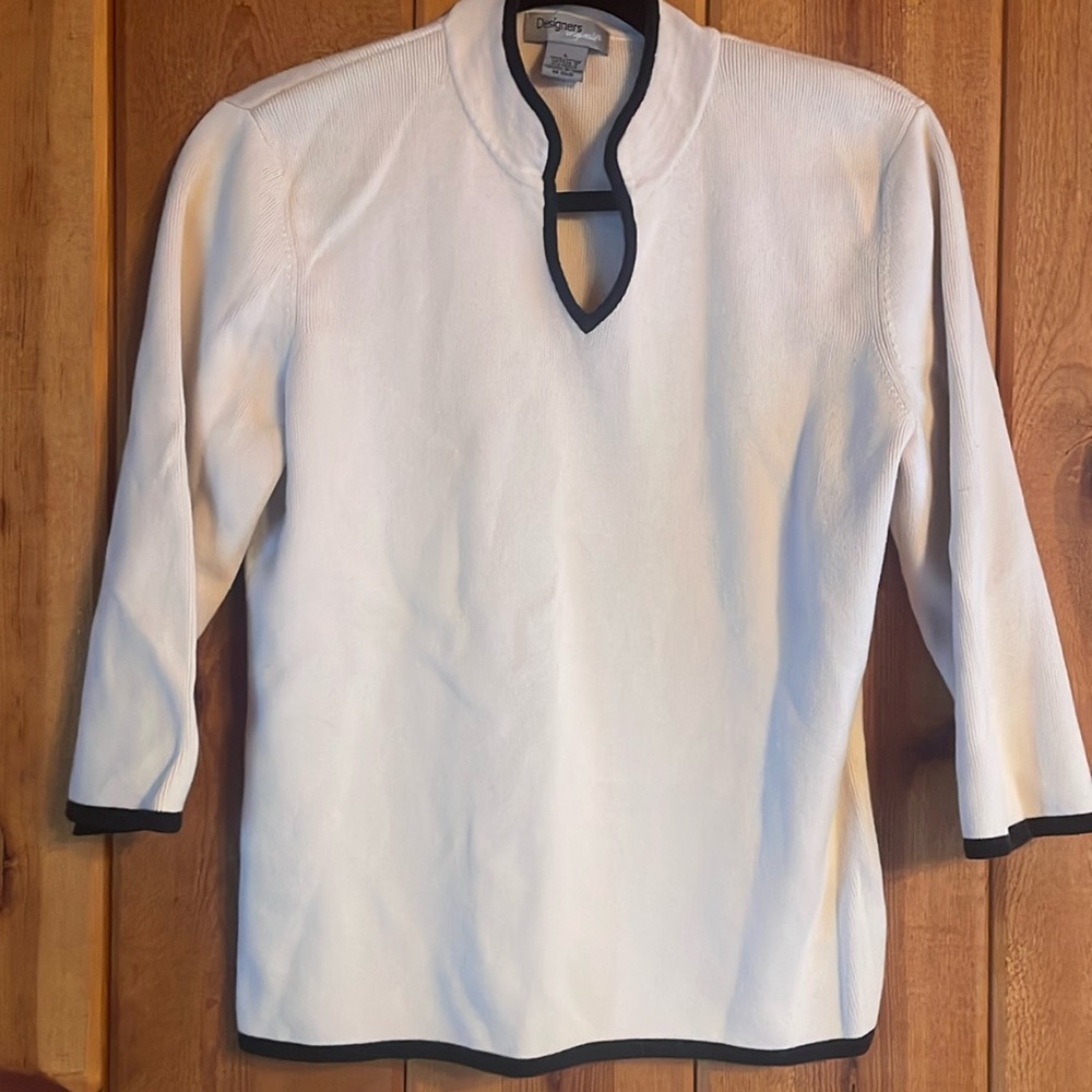 Cotton Knit 3/4 Sleeve Women’s Shirt/Sweater